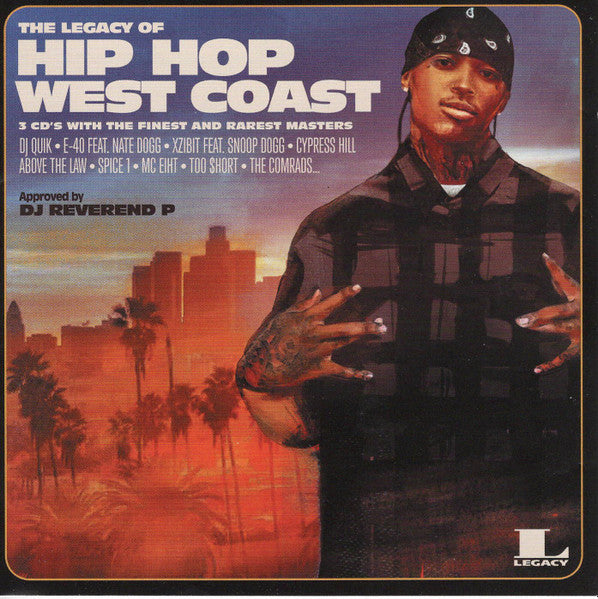 Various : The Legacy Of Hip Hop West Coast (3xCD, Comp, Jew)