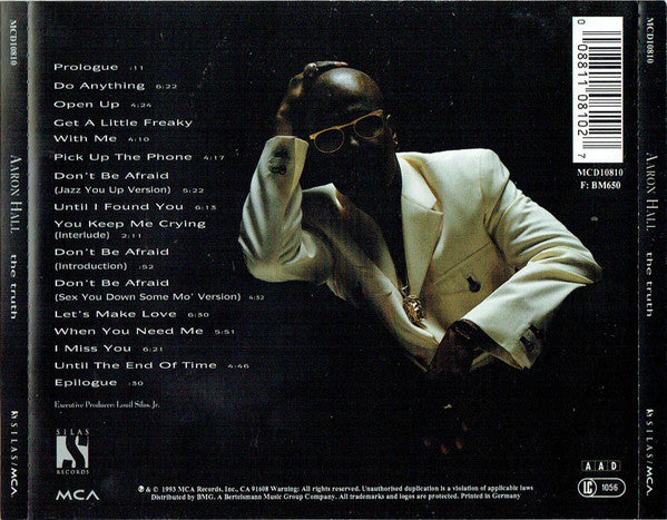 Aaron Hall : The Truth (CD, Album)
