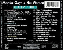 Marvin Gaye With Diana Ross, Mary Wells, Kim Weston, Tammi Terrell : Marvin Gaye & His Women - 21 Classic Duets (CD, Comp)