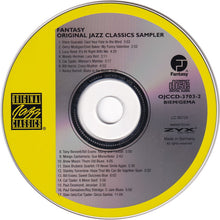 Various : Fantasy Original Jazz Classics Sampler (CD, Comp, RM, Smplr)