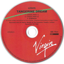 Tangerine Dream : Logos Live (CD, Album, RE, RM)