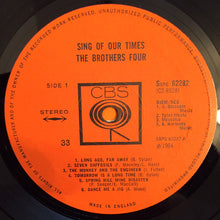The Brothers Four : Sing Of Our Times (LP, Album)