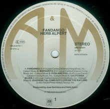Herb Alpert : Fandango (LP, Album)