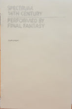 Final Fantasy (2) : Spectrum, 14th Century (CD, EP)