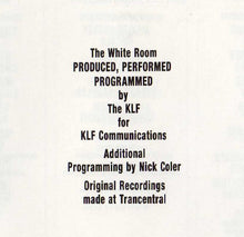 The KLF : The White Room (CD, Album)