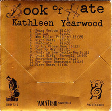 Kathleen Yearwood : Book Of Hate (CD, Album)