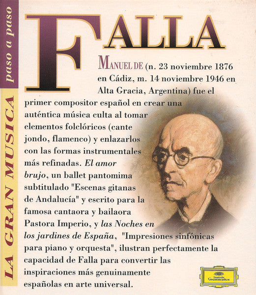 Manuel De Falla - Teresa Berganza, Margrit Weber, London Symphony Orchestra, Symphonie-Orchester Des Bayerischen Rundfunks, Garcia Navarro, Rafael Kubelik : El Amor Brujo · Noches En los Jardines De España (CD, Comp, Club, RM, Boo)