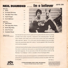 Neil Diamond : I'm A Believer (LP, Comp, Re-)