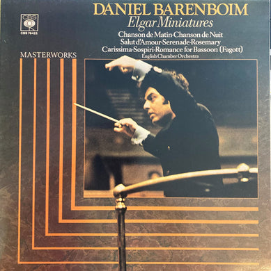 Elgar*, Daniel Barenboim, English Chamber Orchestra : Elgar Miniatures (LP)