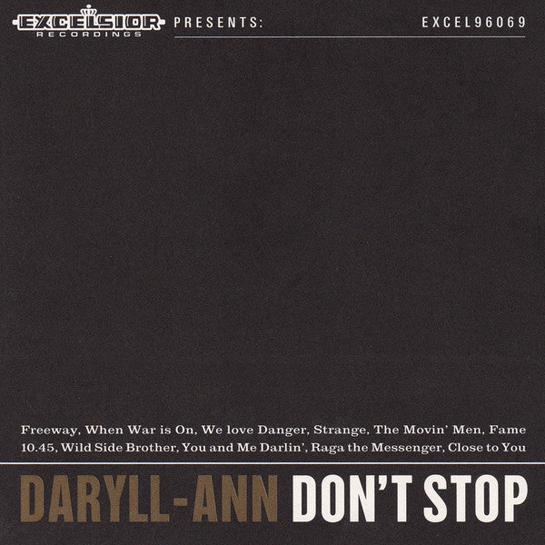 Daryll-Ann : Don't Stop (CD, Album)