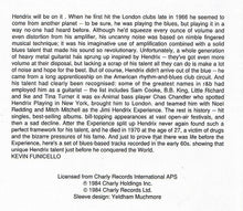 Jimi Hendrix : Gangster Of Love (CD, Comp)