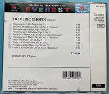 Jorge Bolet, Frédéric Chopin : A Chopin Piano Recital (CD, RE, RM)