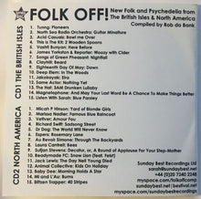 Various : Folk Off! New Folk And Psychedelia From The British Isles & North America (2xCDr, Comp, Promo)