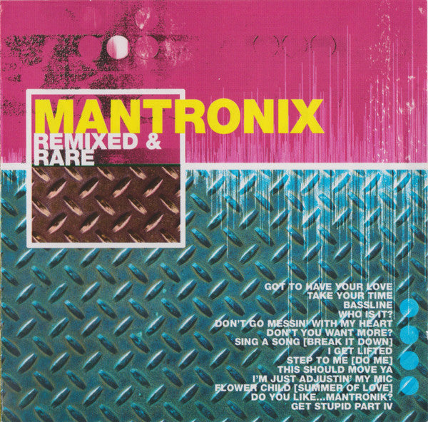 Mantronix : Remixed & Rare (CD, Comp, Copy Prot.)