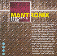Mantronix : Remixed & Rare (CD, Comp, Copy Prot.)