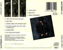 Lillo Thomas : Lillo (CD, Album)