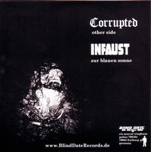 Corrupted / Infaust : Corrupted / Infaust (7", EP, Ltd, Num)