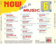 Various : Now This Is Music 6 - Volume 1 (CD, Comp)
