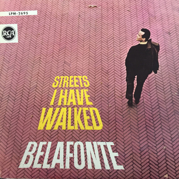 Harry Belafonte : Streets I Have Walked (LP, Album, Mono)