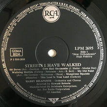 Harry Belafonte : Streets I Have Walked (LP, Album, Mono)