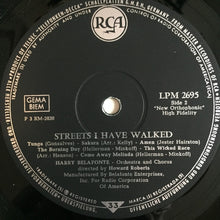 Harry Belafonte : Streets I Have Walked (LP, Album, Mono)