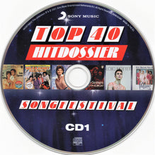 Various : Top 40 Hitdossier Songfestival (3xCD, Comp)