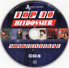Various : Top 40 Hitdossier Songfestival (3xCD, Comp)