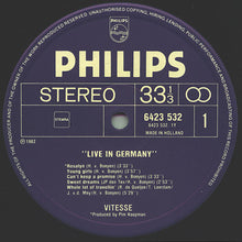 Vitesse (2) : Live In Germany (2xLP, Album, Gat)