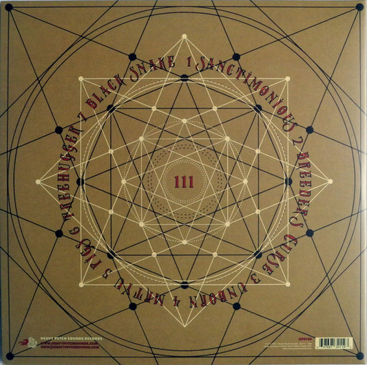Hippie Death Cult : 111 (LP, Album, Ltd, RE, Pur)