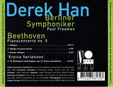 Derek Han, Berliner Symphoniker, Beethoven* : Piano Concerto No 5  'Eroica Variations' (CD, Album)