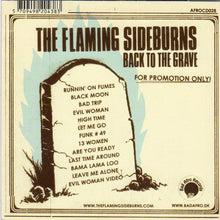 The Flaming Sideburns : Back To The Grave (CD, Comp, Promo, Car)