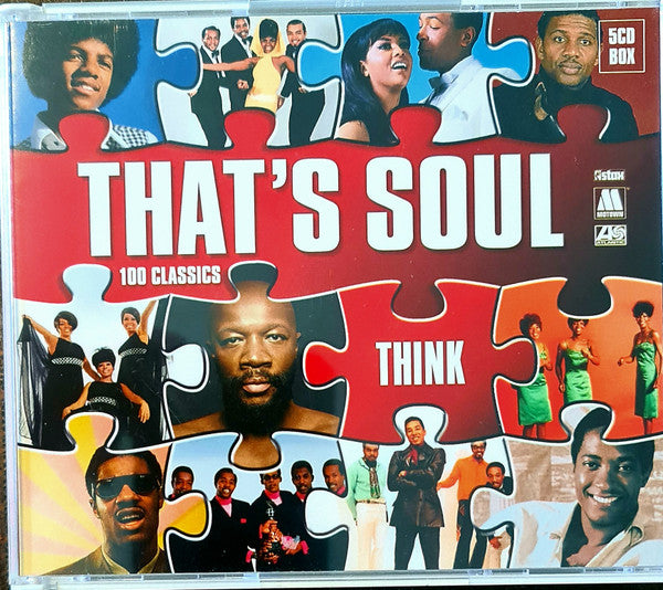 Various : That's Soul (100 Classics) - Think (5xCD, Comp)