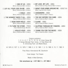 ABBA : From ABBA With Love (CD, Comp)