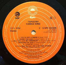 Carole King : Tapestry (LP, Album, RE, Ora)