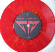 Fatso Jetson / Fireball Ministry : King Faduke / Vim (7", Single, Red)