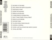 Bob Dylan : The Freewheelin' Bob Dylan (CD, Album, RE)