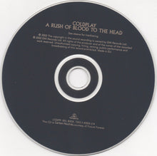 Coldplay : A Rush Of Blood To The Head (CD, Album)