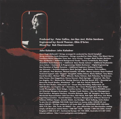 Bon Jovi : These Days (CD, Album, PMD)