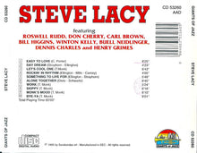 Steve Lacy : Steve Lacy (CD, Comp)