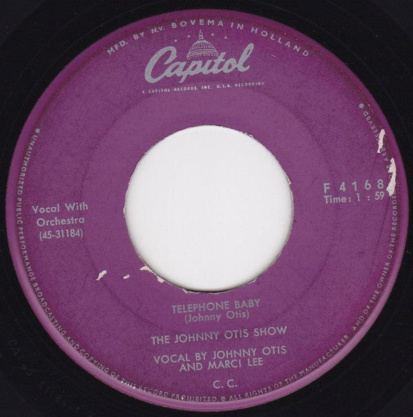 The Johnny Otis Show : Telephone Baby (7