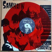 Samhain : Unholy Passion (12", EP, Unofficial, Red)