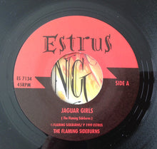 The Flaming Sideburns : Jaguar Girls (7", Single)