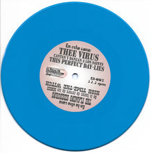Flaming Sideburns* / Virus* : La Luz De Cristo EP (7", EP, Blu)
