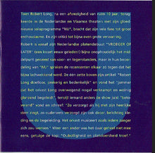 Robert Long : Nu (CD, Album)
