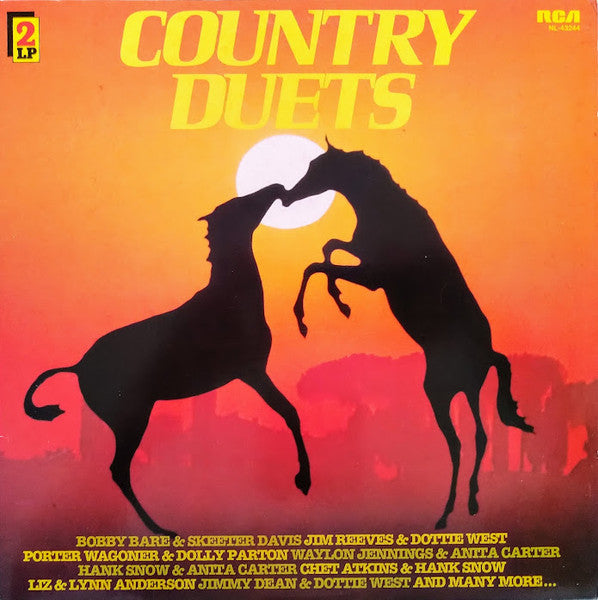 Various : Country Duets (2xLP, Comp)