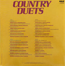 Various : Country Duets (2xLP, Comp)