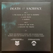 KVLL : Death // Sacrifice (LP, Ltd, Gre)