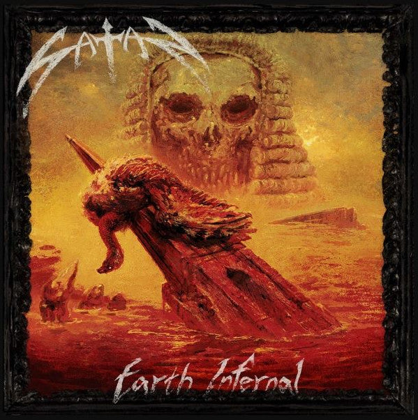 Satan : Earth Infernal (LP, Album, Ltd, Fir)