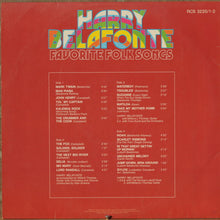 Harry Belafonte : Favorite Folk Songs (2xLP, Comp)