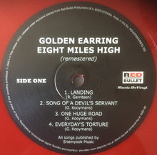 The Golden Earring* : Eight Miles High (LP, Album, Ltd, RE, RM, Red)